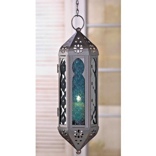 Moroccan hanging candle - moroccan,