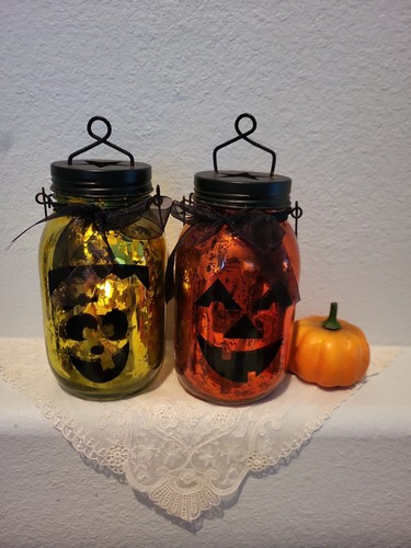 Mason jar tea light candle - jar,