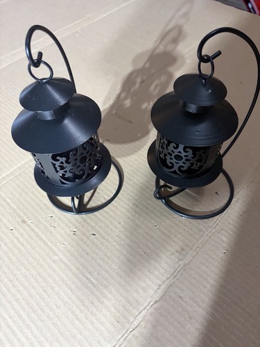 Set black metal floral - set,