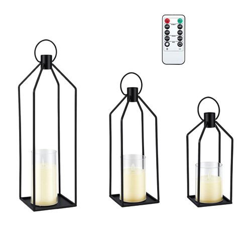 Metal frame lanterns - lanterns, 3